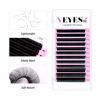 Picture of VEYES INC Eyelash Extension Supplies Cashmere Volume Lash Extensions Tray 0.05 CC Curl 8-16mm, Premium Individual Lashes Soft Matte Black Salon Use.