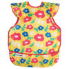 Picture of Tiny Twinkle Mess Proof Baby Bib - Waterproof Baby Apron - Machine Washable - PVC, BPA, & Phthalate Free - Great Travel Bib for Baby Eating - Baby Food Bibs (Yellow Floral, Small 6-24 Months)