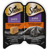 Picture of SHEBA PERFECT PORTIONS Paté Wet Cat Food Trays (24 Count, 48 Servings), Roasted Chicken and Liver Entrée, Easy Peel Twin-Pack Trays