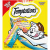 Picture of Temptations Creamy Puree with Chicken, Salmon, and Tuna, Variety Pack of Lickable Cat Treats, 0.42 oz Pouches, 24 Count