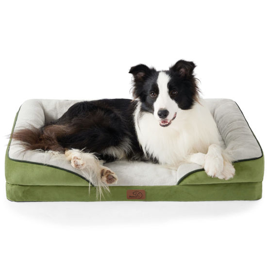 Bolster dog beds with removable outlet covers