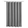 Picture of Mrs Awesome Shower Curtain Liner with 6 Magnets Beige PEVA 8G Thick & Heavy Duty, Waterproof Plastic Shower Curtains for Bathroom, Standard Size 72 x 72 inch, Dark Gray