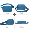 Picture of VOROLO Waist Pack for Running Fanny Pack for Women and Men Crossbody Belt Bag Bum Bag with Adjustable Strap for Sports Blue