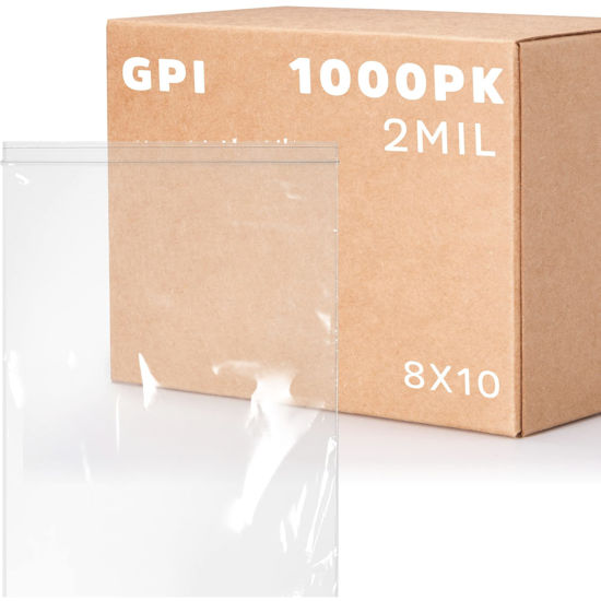 Clear 1 x 1 Mini Zip Seal Lock Top Plastic Bags 2Mil Jewelry Pill Small  Square