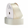 Picture of Berwick Offray 061572 7/8" Wide Single Face Satin Ribbon, Antique White Ivory, 6 Yds