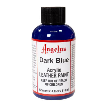 Picture of Angelus Acrylic Leather Paint Dark Blue 4oz