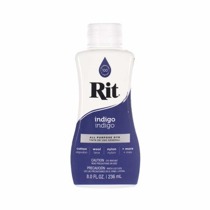 Picture of Rit Dye Liquid - Wide Selection of Colors - 8 Oz. (Indigo)