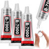 Picture of B-7000 Craft Glue for Jewelry Making, Multi-Function B-7000 Super Adhesive Glues Liquid Fusion Glue for Rhinestones Crafts, Clothes Shoes, Fabric, Jewelry Making, Cell Phones (3x25 ml/0.9 oz)