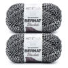 Picture of Bernat Blanket Inkwell Yarn - 2 Pack of 300g/10.5oz - Polyester - 6 Super Bulky - 220 Yards - Knitting/Crochet