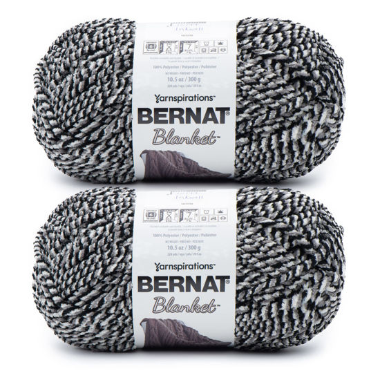 BERNAT, Other, Bernhat Blanket Yarn Bundle In Gray Black And Burgandy