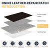 Picture of Leather Tape 3X60 Inch Self-Adhesive Leather Repair Patch for Sofas, Couch, Furniture, Drivers Seat（Black Brown）