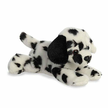 Picture of Aurora® Adorable Mini Flopsie™ Dipper Dalmatian™ Stuffed Animal - Playful Ease - Timeless Companions - White 8 Inches