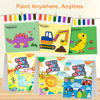 Picture of YPLUS Paint with Water Books for Toddlers, Watercolor Painting Paper for Kids Ages 1-3, 2-4, Art Craft Gift for Drawing with Brush, Dinosaur