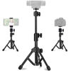 Picture of Webcam Tripod Stand Extendable Desktops Tripod for Camera/Phone/Webcam, Desk Tripod Webcam Mount Holder Compatible with Logitech Stream Webcam C925e C922x C922 C930e C930 C920 C615 /iPhone/Ring Light