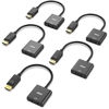 Picture of BENFEI DisplayPort to VGA 5 Pack, Gold-Plated DP to VGA Adapter (Male to Female) Compatible for Lenovo, Dell, HP, ASUS