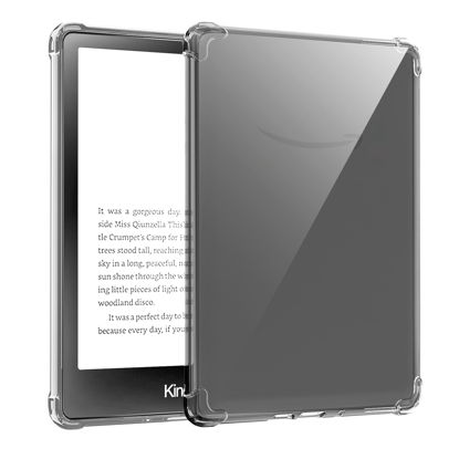 Picture of COO Clear Case for 6.8" All-New Kindle Paperwhite 11th Generation 2021 and Signature Edition TPU Back Cover, Ultra Clear Soft Flexible Transparent TPU Skin Bumper Cover (11th 2021)