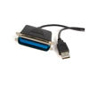 Picture of StarTech.com 6 ft. (1.8 m) USB to Parallel Port Adapter - IEEE-1284 - Male/Male - USB to Centronics Cable (ICUSB1284)