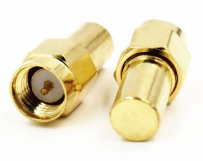 Picture of DHT Electronics RF coaxial Connector Adapter SMA Male coaxial Termination Loads 1W DC- 3.0GHz 50 ohm Pack of 2
