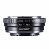 Picture of K&F Concept Lens Mount Adapter FD to NEX Compatible for Canon FD FL Lens to NEX E-Mount Camera Compatible for Sony Alpha NEX-7 NEX-6 NEX-5N NEX-5 NEX-C3 NEX-3