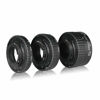 Picture of MEIKE MK-N-AF1-B Auto Focus Macro Extension Tube Set for Nikon DSLR Camera 10MM 20MM 36MM D80 D90 D300 D300SD800 D3100 D3200 D3400 D5000 D51000 D5200 D7000 D7100 etc（Metal bayonet Plastic Mount）