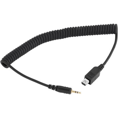 Picture of PHOLSY 2.5mm O6 Off-Camera Remote Cable for Olympus E-M1, E-M5 II, E-M10 II, Pen-F, E-PL8, E-PL7, E-PL6, E-PL5, E-PL3, E-PL2, E-P5, E600, E620, 590UZ, 810UZ, Replaces Olympus RM-UC1 Cable