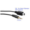 Picture of PHOLSY 2.5mm O6 Off-Camera Remote Cable for Olympus E-M1, E-M5 II, E-M10 II, Pen-F, E-PL8, E-PL7, E-PL6, E-PL5, E-PL3, E-PL2, E-P5, E600, E620, 590UZ, 810UZ, Replaces Olympus RM-UC1 Cable