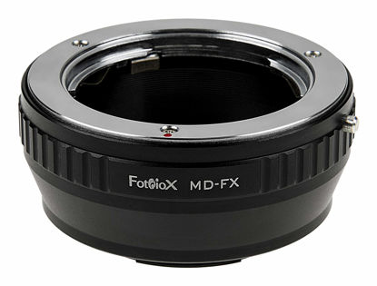 Picture of Fotodiox Lens Mount Adapter Compatible with Minolta Rokkor (SR/MD/MC) SLR Lens on Fuji X-Mount Cameras