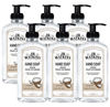 Picture of J.R. Watkins Gel Hand Soap, Scented Liquid Hand Wash for Bathroom or Kitchen, USA Made and Cruelty Free, 11 fl oz, Coconut, 6 Pack