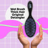 Picture of Wet Brush Original Detangling Brush, Black - Detangler Brush with Soft & Flexible Bristles - Detangling Brush for Curly Hair - Tangle-Free Brush for Straight, Thick, & Wavy Hair - For Women & Men 