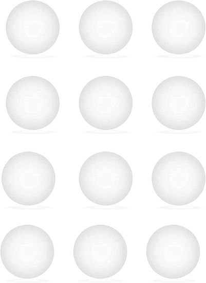 Picture of LeFix Pack of 12 Rubber Silicone Feet Dot(Diameter:0.575inch) with Adhesive,Compatible with DELL,Asus,Lenovo,HP Laptop,Computer Case,Keyboard Riser,Appliance Feet,Multipe Purpose(White)