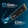 Picture of Crucial P3 Plus 2TB PCIe Gen4 3D NAND NVMe M.2 SSD, up to 5000MB/s - CT2000P3PSSD8