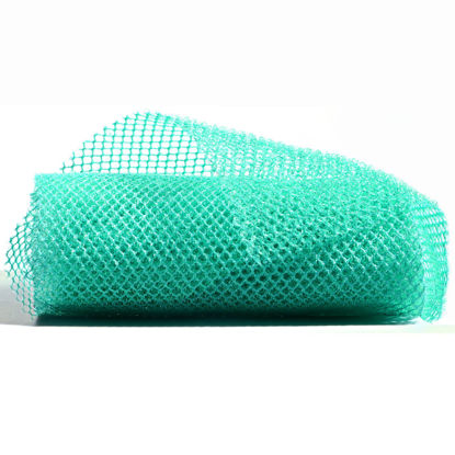 Picture of African Bath Sponge African Net Long Net Bath Sponge Exfoliating Shower Body Scrubber Back Scrubber Skin Smoother,Great for Daily Use (Green)