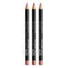 Picture of NYX PROFESSIONAL MAKEUP Slim Lip Pencil, Long-Lasting Creamy Lip Liner - Pack Of 3 (Peakaboo Neutral, Nude Pink, Ever)