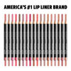 Picture of NYX PROFESSIONAL MAKEUP Slim Lip Pencil, Long-Lasting Creamy Lip Liner - Pack Of 3 (Peakaboo Neutral, Nude Pink, Ever)