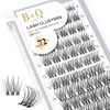 Picture of Lash Clusters B49 Mixed Tray B&Q LASH 72 Clusters Natural Individual Lashes C D Curl Wispy Eyelash Extensions DIY at Home DIY Eyelash Extensions (B49,D-8-16MIX)