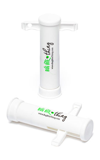 Picture of BUG BITE THING Suction Tool, Poison Remover - Bug Bites and Bee/Wasp Stings, Natural Insect Bite Relief - White 2-Pack