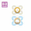 Picture of MAM Original Start Newborn Baby Pacifier, Best Pacifier for Breastfed Babies, Sterilizer Case, 2 Pack,0-3 Months, Boy