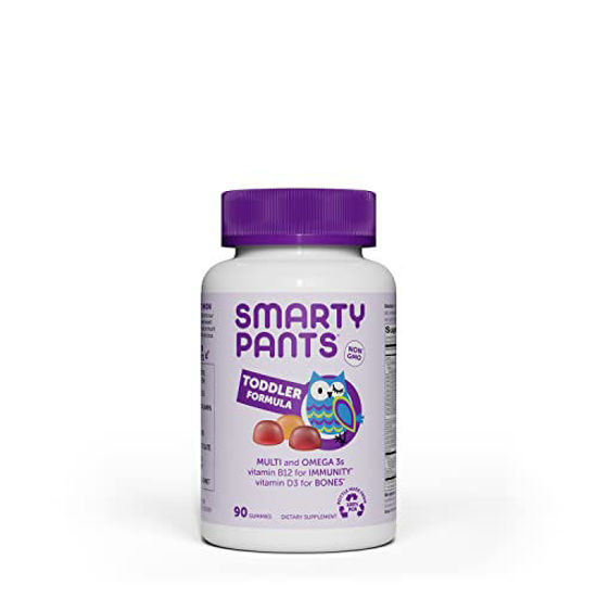 SmartyPants Premium Kids & Toddler Multivitamin Gummies Strawberry Creme |  Walgreens