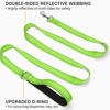 Picture of Joytale Double-Sided Reflective Dog Leash, 6 FT/5 FT/4 FT, Padded Handle Nylon Dogs Leashes for Small & Medium Dogs Walking, Green, 6FT