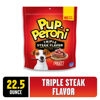 Picture of Pup-Peroni Triple Steak Flavored Dog Treats, 22.5 Ounce