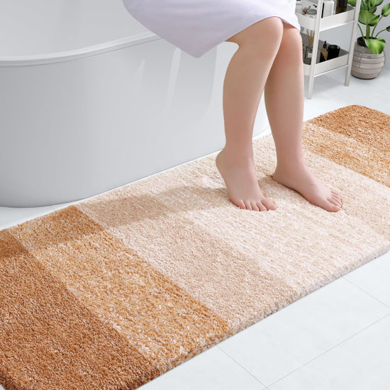 OLANLY Luxury Bathroom Rug Mat, Extra Soft and Absorbent