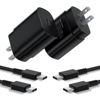 Picture of Type C Charger, 25W PD USB C Wall Charger Super Fast Charging Block 2Pack& 10ft USBC Android Phone Charger Cable Cord for Samsung Galaxy S23 Ultra/ S23+/ S23/ S22 S21 S20 Ultra PLUS FE/Note 20 10/ S10