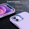 Picture of SPIDERCASE Designed for iPhone 12 Case/iPhone 12 Pro Case, [10 FT Military Grade Drop Protection] [with 2 pcs Tempered Glass Screen Protector] Protective Cover for iPhone 12/12 Pro (Purple)