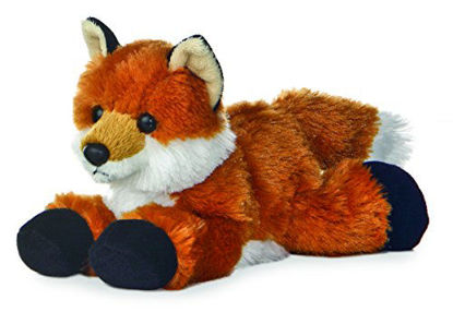 Picture of Aurora® Adorable Mini Flopsie™ Foxxie™ Stuffed Animal - Playful Ease - Timeless Companions - Orange 8 Inches