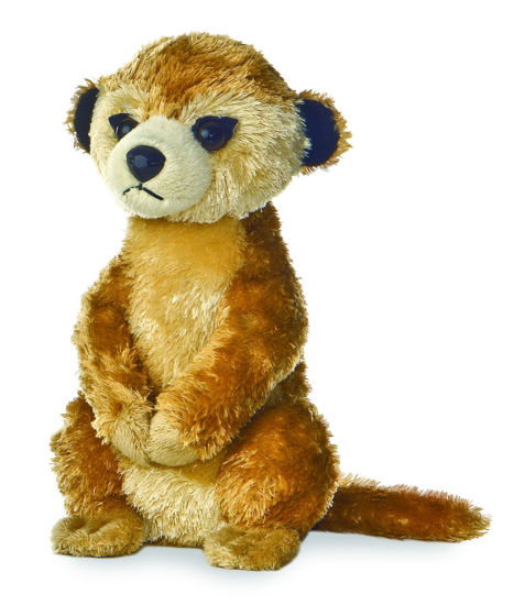 Picture of Aurora® Adorable Mini Flopsie™ Meerkat II™ Stuffed Animal - Playful Ease - Timeless Companions - Brown 8 Inches