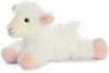 Picture of Aurora® Adorable Mini Flopsie™ Lana™ Stuffed Animal - Playful Ease - Timeless Companions - White 8 Inches