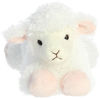 Picture of Aurora® Adorable Mini Flopsie™ Lana™ Stuffed Animal - Playful Ease - Timeless Companions - White 8 Inches