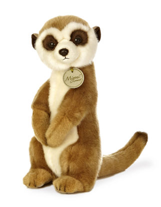 Picture of Aurora® Adorable Miyoni® Meerkat Stuffed Animal - Lifelike Detail - Cherished Companionship - Brown 10 Inches