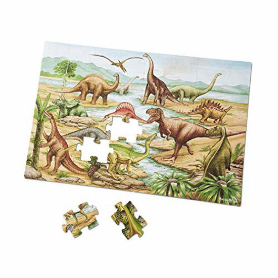 Picture of Melissa & Doug Dinosaurs Floor Puzzle (48 pc)