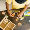 Picture of Melissa & Doug Construction Vehicles 4-in-1 Wooden Jigsaw Puzzles in a Box (48 pcs) - FSC-Certified Materials